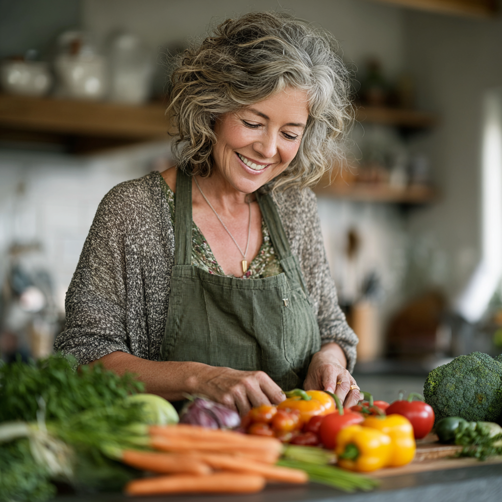 Люди різного віку практикують йогу в природному середовищі